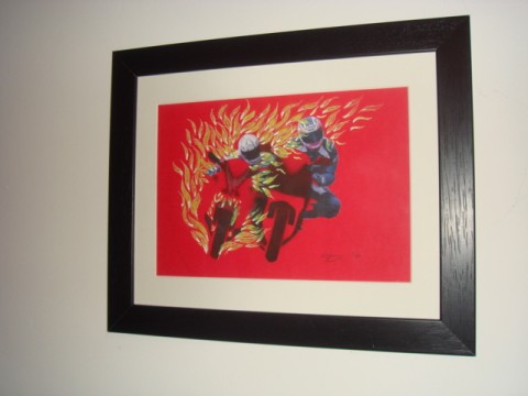 I got the power! red mbike