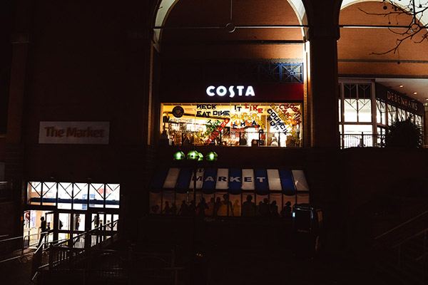 Lost in Translation is displayed at Costa Coffee for Appetite, Stoke